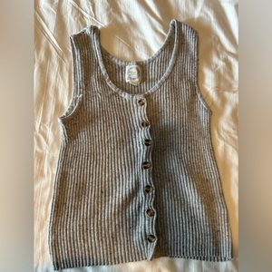 Blue Rain grey tank top